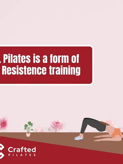 Fact 5: Pilates is a form of resistance training, using either your own body weight or the spring-based tension of the equipment to build strength.