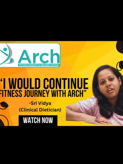 Sri Vidya, a Clinical Dietitian, shares her positive experience with our fitness and rehabilitation programs. It's a privilege to help fellow health professionals on their own wellness journeys.