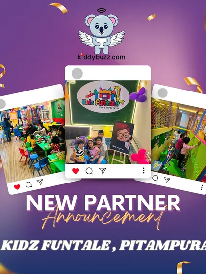 Kidz Funtale in Pitampura is a fantastic destination for fun, laughter, and adventure. This partner venue provides a safe and exciting environment for kids to play.