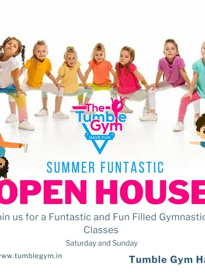 Join us for a Funtastic Open House at our Harlur location. It's a great opportunity to see our gymnastics classes in action and learn about our programs designed to spark joy and confidence.