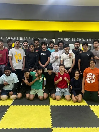 Hard work and teamwork on display. This is our MMA family, pushing each other to get stronger every single day.