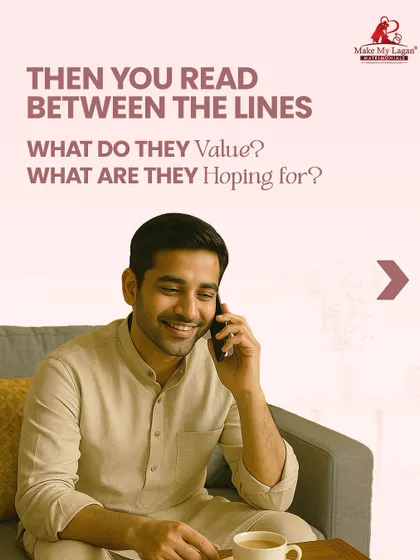 Then you read between the lines. What do they value? What are they hoping for? This is how you move beyond a bio-data to truly understand a person.
