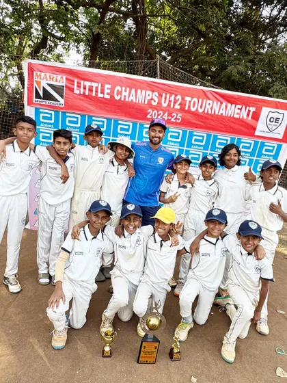 The CE U12 champions of the Little Champs Tournament. I am so proud of how they played throughout the tournament, remaining unbeaten until the very end.