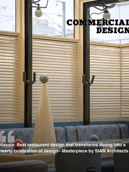 Our Masala project was featured by Commercial Design magazine, which called it a "masterpiece" that transforms dining into a celebration of design. We are thrilled with the recognition of our meticulous approach to lighting and spatial planning.