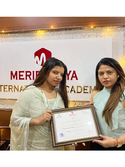 This graduate is now a certified professional, ready to build her own business or join a top salon.