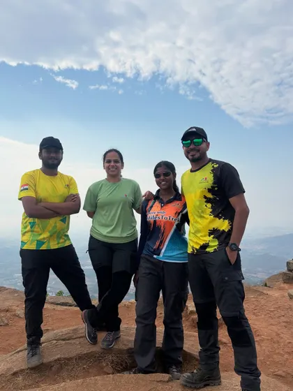 Our expert trek leaders ready to guide another group. We customize adventures for corporate teams, families, and friends, ensuring a personalized and safe experience.