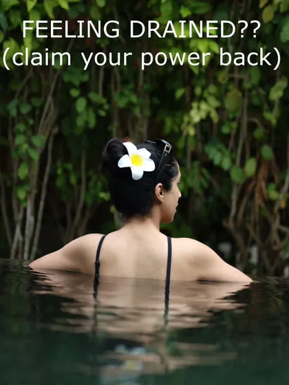 Feeling drained? It's important to understand energetic influence and to protect your own energy. Have empathy, but also learn to discriminate between your feelings and others'. Claim your power back.