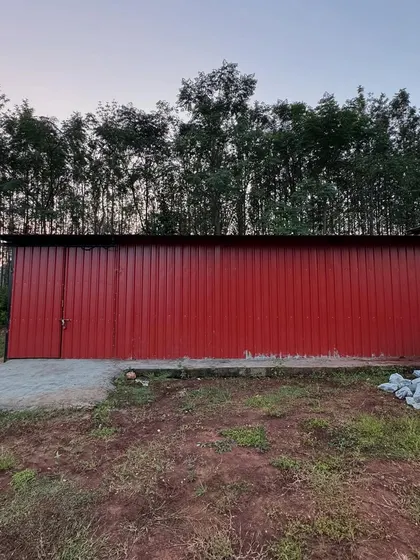 The storage and processing facilities at the Chikmagalur estate, giving students a complete view of the post-harvest journey.