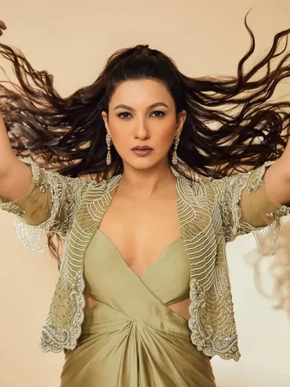 I love this action shot where you can see the movement in the ponytail. Creating hair that looks amazing both still and in motion is so important for celebrity and editorial work.