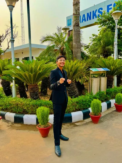 Suited up and ready for another show. My confidence comes from knowing I can bring a unique and memorable experience to any event.