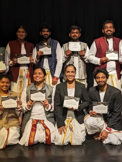 The culmination of hard work and dedication. Here, our WeMove School of Drama students celebrate their graduation after a successful, house-full show. This is the journey we guide you on, from the classroom to the stage.