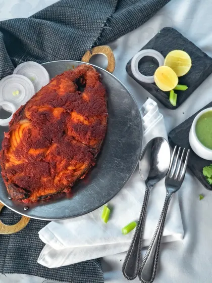 Indulge in the heavenly flavours at my Seafood Festival with the signature dish, Tava Surmai.