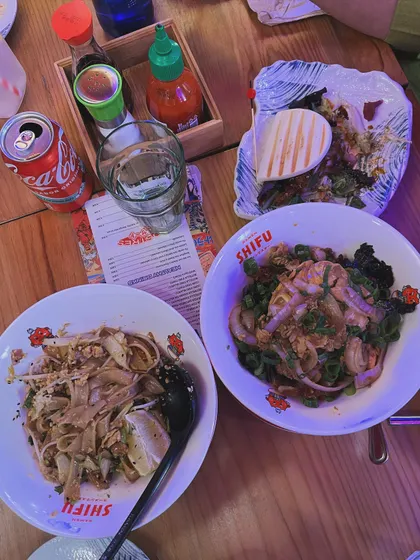 More food inspiration from my travels. Trying different cuisines, like these Asian noodle dishes, helps me keep my menus fresh and exciting for you.