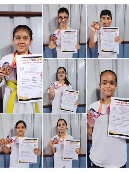 More proud faces and medals from the Open Delhi State Championship. Each certificate is proof of their official ranking and achievement.