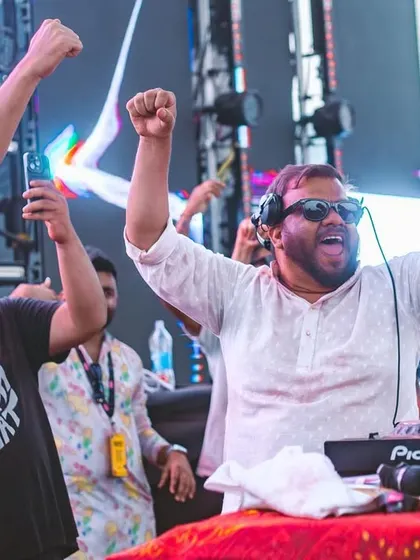 Pure celebration on stage. The energy at these festivals is something else.