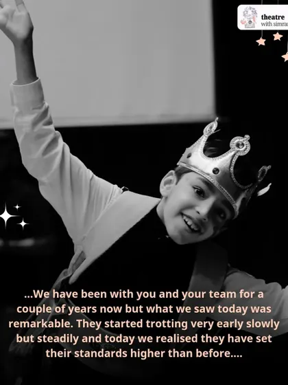 "Today we realised they have set their standards higher than before." A parent's reflection on watching her child's remarkable progress over two years.
