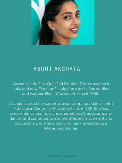A bit about my journey to becoming India's only Fletcher Faculty. My background as a dancer deeply informs how I teach and practice Pilates.