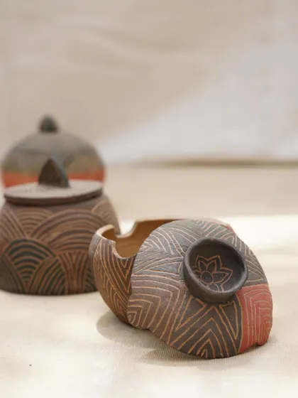 Meet Haritha, one of our talented instructors. An architect by background and an artist at heart, she uses clay as a medium to express thoughts and help people connect with the earth, the craft, and themselves.