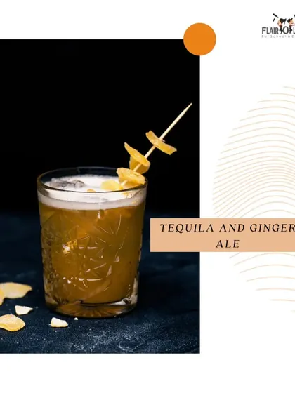 A simple yet delicious Tequila and Ginger Ale. The spicy notes of ginger ale complement the earthy flavor of tequila perfectly.