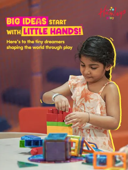 Big ideas start with little hands. At my building station, kids use colorful blocks to construct their dreams, developing fine motor skills and spatial awareness.