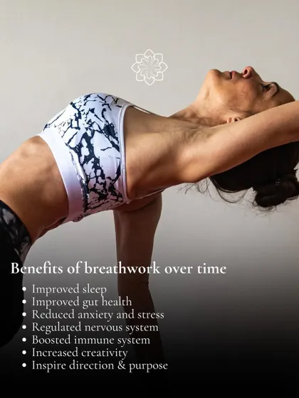 The benefits of a consistent breathwork practice are profound. It can lead to better sleep, reduced anxiety, a boosted immune system, and a deeper sense of purpose and direction.