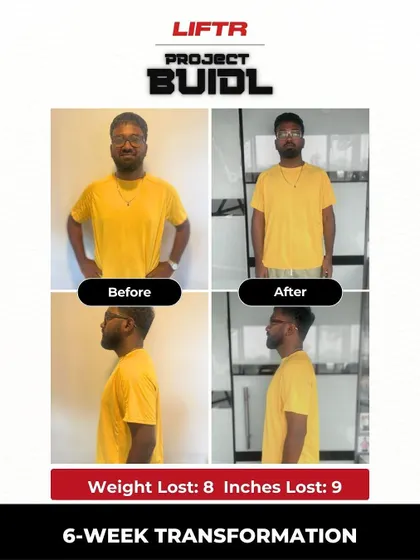 A collection of 6-week transformations from our HSR Layout branch. Our members are building strength and keeping nutrition on point, learning the value of a holistic approach to fitness.