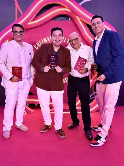 A proud moment for our team at the Culinary Culture Awards.