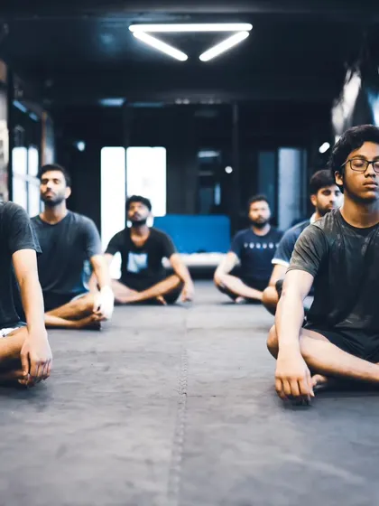 The fight is won in the mind first. After the hard work, we take time to center ourselves. Building mental resilience is a core part of our training philosophy.