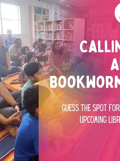 Calling all bookworms. Another teaser image we used to announce our expansion and get our community guessing.