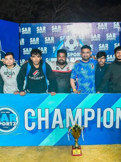 The corporate champions! This team proved that teamwork on the field is as important as in the office.