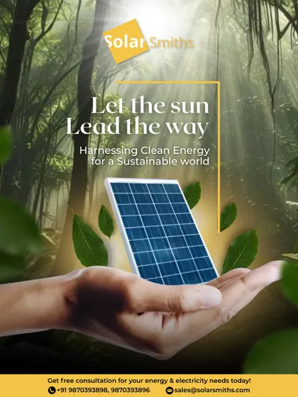Let the sun lead the way. I specialize in harnessing clean energy for a sustainable world, turning sunlight into future-ready power.
