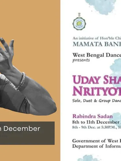 It was a great honor to perform my own choreography at the Uday Shankar Nrityotsav, a festival celebrating a true pioneer of Indian dance.