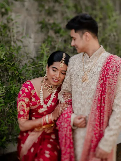 A series of romantic and grand portraits from a destination wedding at Amitarasa. We specialize in capturing the epic scale of such venues while keeping the focus on the couple's intimate story.