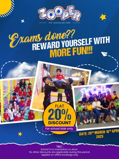 Exams done? Reward yourself with more fun. I offer a flat 20% discount for school kids to celebrate their hard work.