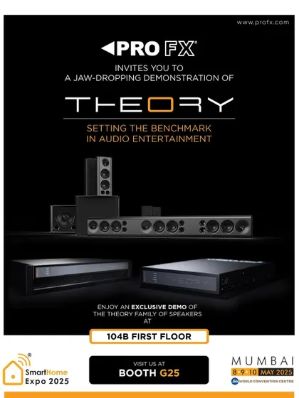 The official invitation for our exclusive Theory Audio Design demonstration at the Smart Home Expo. We generate excitement by promising a jaw-dropping sonic experience, setting the benchmark in audio entertainment.