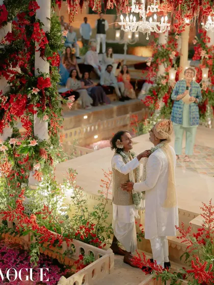 It was an honor to have Kahran and Gourav's beautiful wedding featured in Vogue. We believe love is love, and we pour our hearts into telling every unique story. This celebration was a testament to courage, commitment, and the magic of new beginnings.