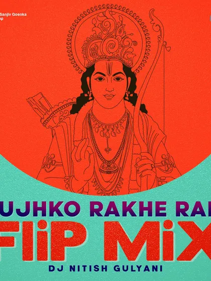 I had the opportunity to create an official Flip Mix of the retro classic "Tujhko Rakhe Ram" for Saregama. It was a unique challenge to blend the timeless voices of Asha Bhosle and Manna Dey with a modern beat.