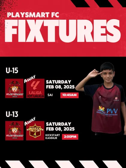 It's match weekend! Fixtures for our U-13 and U-15 teams as they get ready to take on the competition.