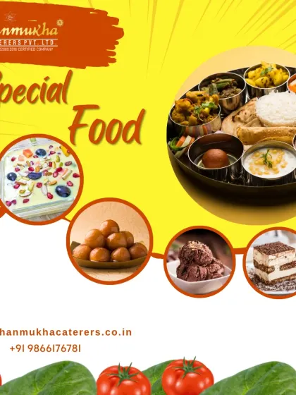 Our special food offerings include a variety of desserts, from traditional thalis and gulab jamun to modern pastries.