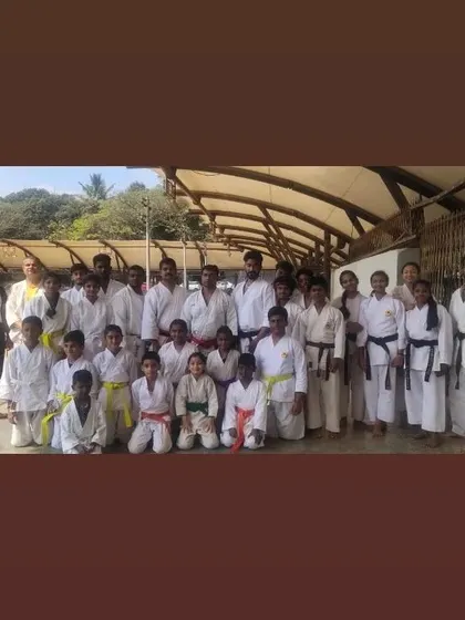 These images capture various moments from our training sessions and grading exams at different dojos, including Marathahalli and Malleshwaram, and at community events. Each picture shows the hard work and dedication that is central to our teaching philosophy.