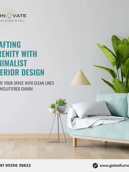 Crafting serenity with minimalist interior design. We elevate your space with clean lines and uncluttered charm.