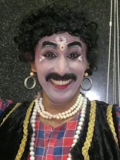 In costume and makeup for a theatre performance. The stage is a second home for me, and I cherish every opportunity to be on it. Happy World Theatre Day.