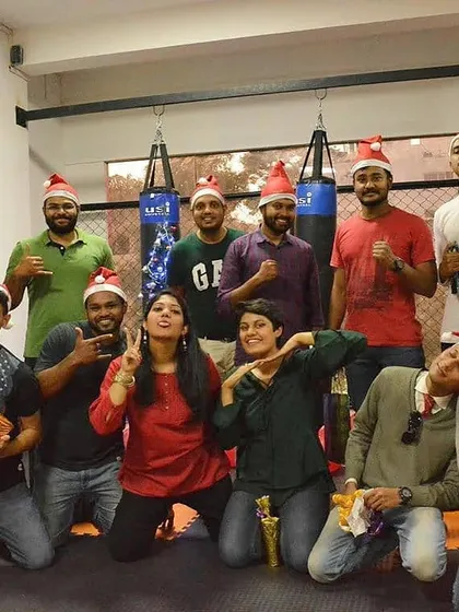 Merry Christmas from the Reign MMA family. We're more than just a team; we celebrate together and support each other inside and outside the gym.