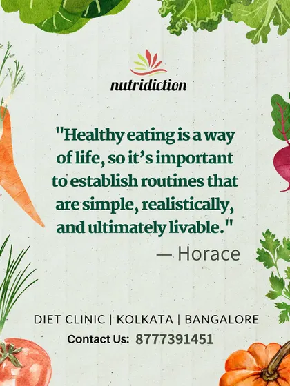 Healthy eating is a way of life. I help my clients establish routines that are simple, realistic, and ultimately livable, so they can enjoy their wellness journey.
