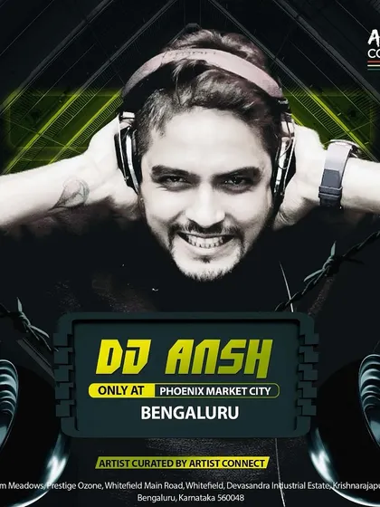 The poster for my mini-concert experience at Phoenix Marketcity, a massive outdoor event for a huge crowd.