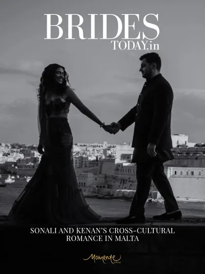 I am so proud to see this beautiful cross-cultural wedding in Malta featured on the cover of Brides Today. We blended Indian and Turkish traditions against the stunning Mediterranean landscape to create something truly special.