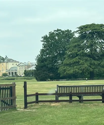 A glimpse of the beautiful Southill Park Cricket Club in the UK, where our player Hitesh Chauhan is currently gaining valuable international experience.