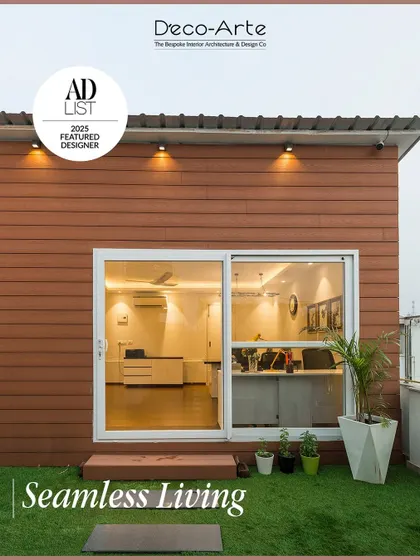 Explore a variety of outdoor retreats I have designed. From cozy balconies with patterned tiles and Buddha statues to expansive terraces with vertical gardens and lounge seating, each space is crafted to be a personal haven.