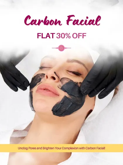 This is another one of our festive offers for the Carbon Facial, also known as laser toning. It's an excellent way to unclog pores and brighten your complexion with a significant discount.