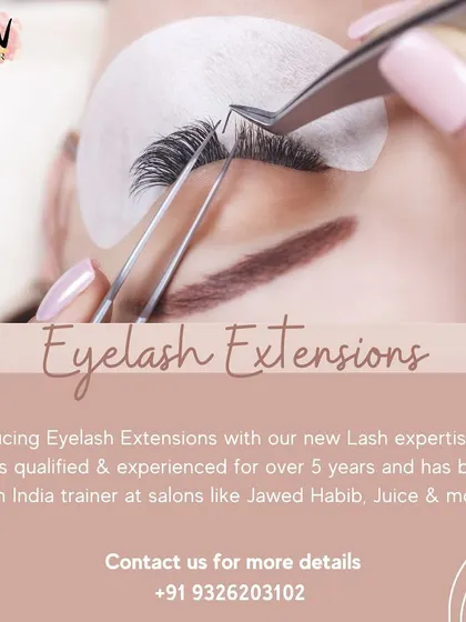 I'm so excited to now offer professional eyelash extensions. My new lash expert, Huda, has over five years of experience and can create the perfect look for you, from natural to dramatic.